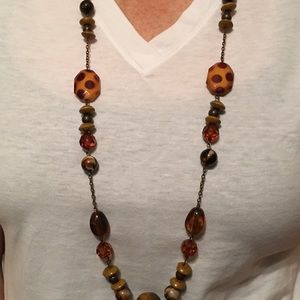Animal Print Necklace
